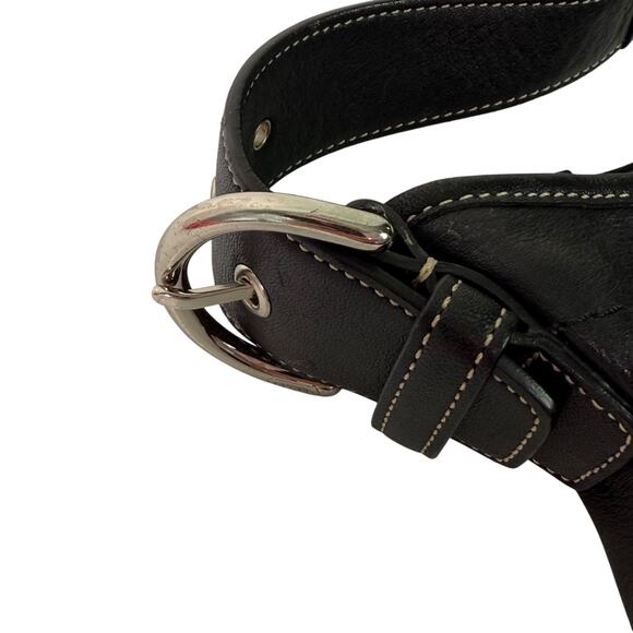 Coach 9541 Soho Small Hobo Black Leather Bag Purse Shoulder Bag Y2K Vintage - Picture 8 of 16